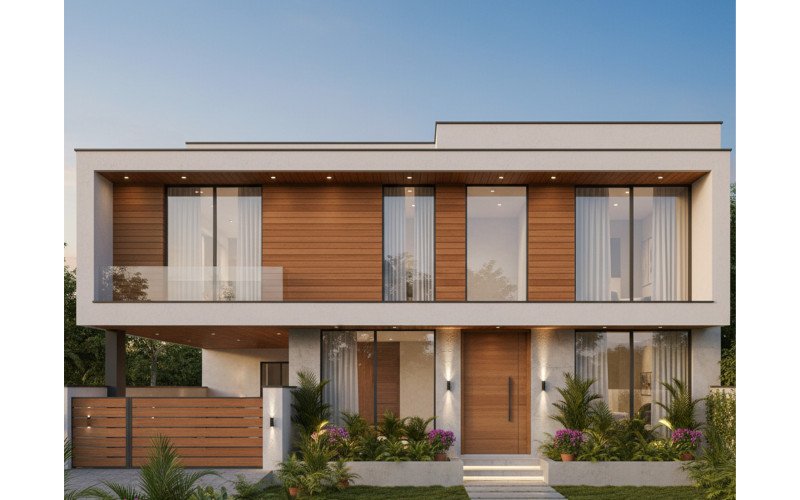 Simple and Modern Minimalist Home Designs for India